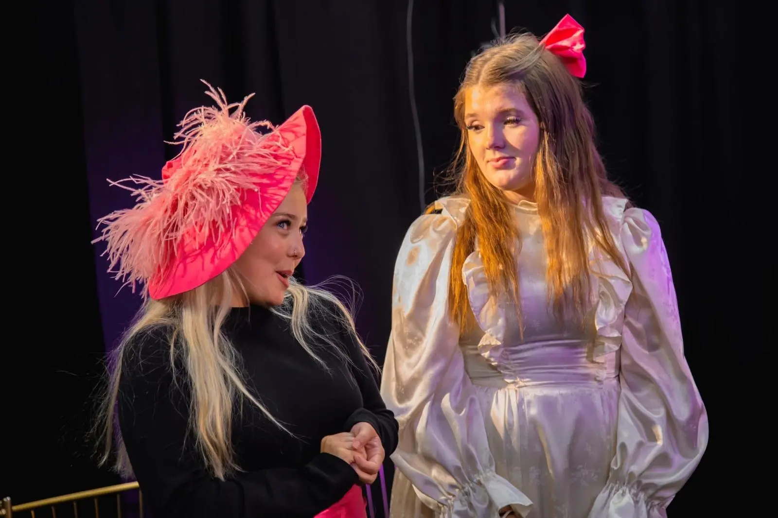 WhatsApp Image 2025-09-07 at 18.47.53 (5) Gwendolyn wearing a pink hat with Cecily